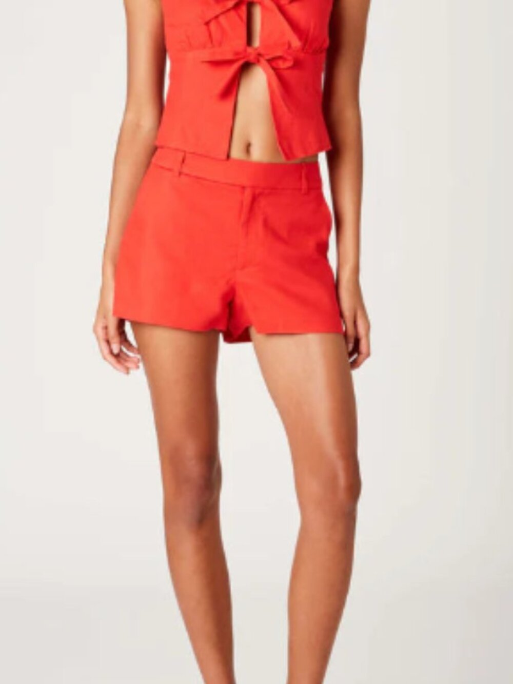NIA Micro Short in Cherry